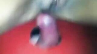 Cum Dripping Gloryhole Pussy