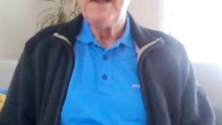 68 yo man from Germany cum