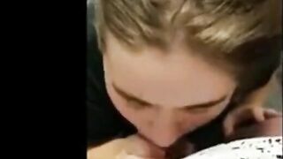 19yr old Jenny from Boost Mobile sucking coworker