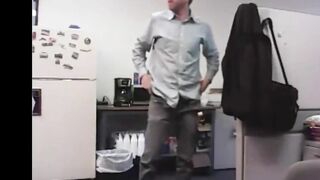 dad strokes cock at the office 3 3