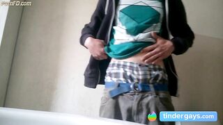 hot cuming in two Boxers, mal wieder geill gewichst