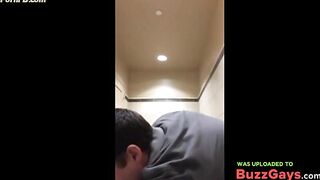 White Manager Pounds Black Theif In Restroom