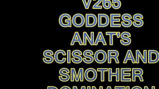 MWUV265 - Goddess Anat Scissor & Smother Domination