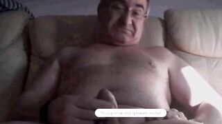 spanish grandpa wanking hard 4