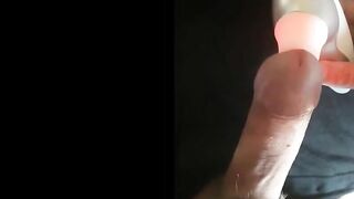 Womanizer male moaning intense orgasm