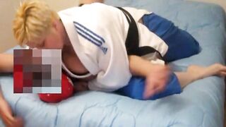 divina judoka footjob