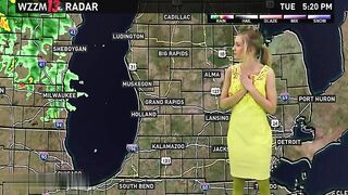 Weather girl gets fuck hardd and strangled by her fans