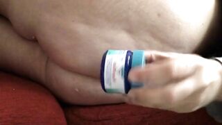 Bullet suppository and Vicks plug 2