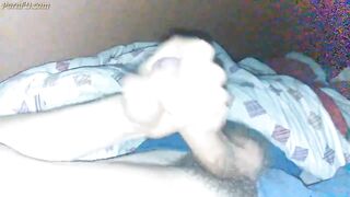 Masturbation my penis and cumshot 4