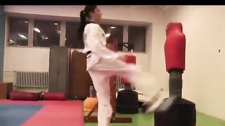 Zuzka taekwondo