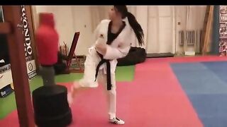 Zuzka taekwondo