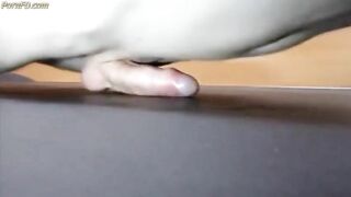 Pushups humping cum closeup 3