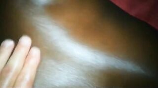 Young handsome black guy massaged and then he fucks me BBK 4