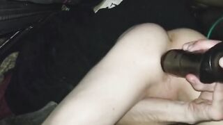 Bbc dildo creampie boipussy self facial 3