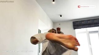 olga karate kicks