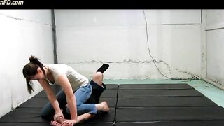 jeans mixed wrestling