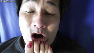 Japanese foot worship 5