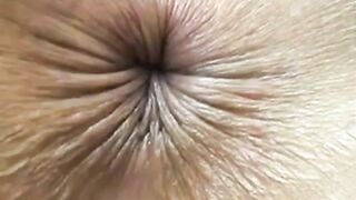 close up butthole winking