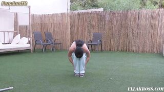EllaKross - Slave Worships My Post-Workout Feet