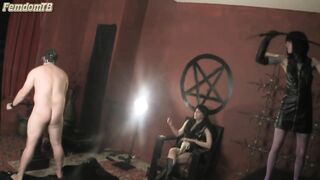 DeadlyDommes - Dietrich & GothGirl - SatansSlaveInitiation