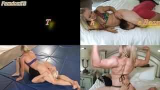 Femdom - CrushWrestling - CadillacCapriVsJohnVonDick